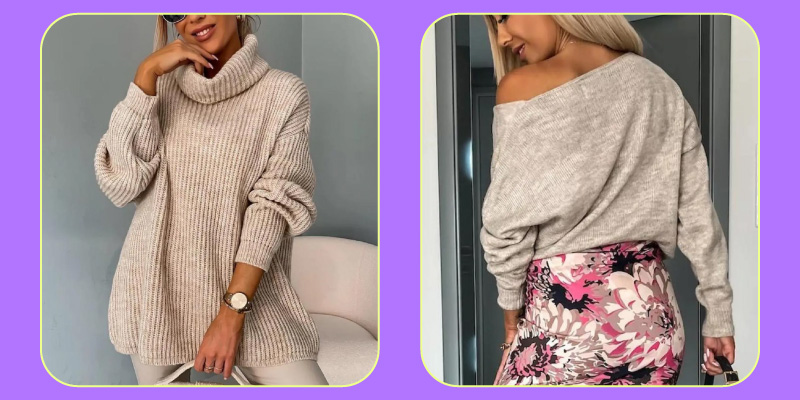 πλεκτή μπλούζα για ένα σικ πρωιμό ντύσιμο τον χειμώνα