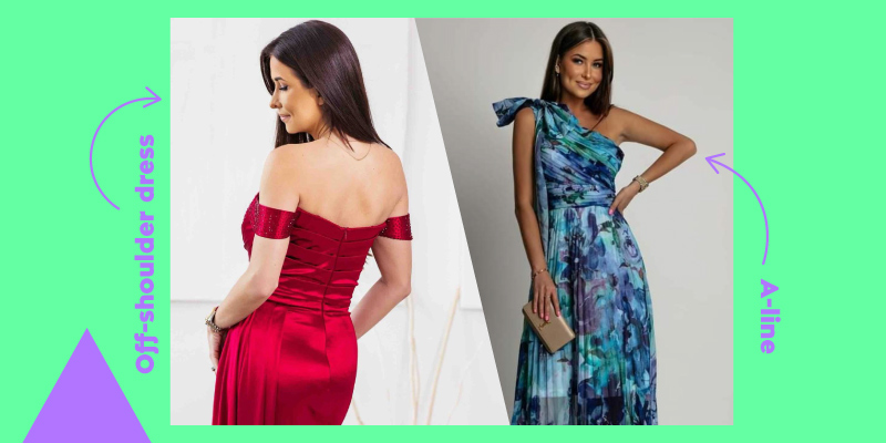 Φορέματα για σωματότυπο αχλάδι