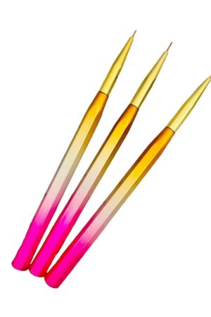 Σετ πινέλα μανικιούρ Nail Art - B101 - 3pcs - 910464