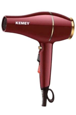 Πιστολάκι μαλλιών - KM-9823  - Kemei - Red