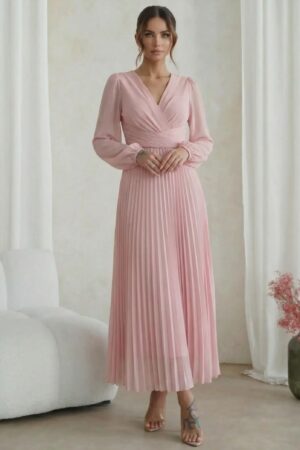 ΦΟΡΕΜΑ MIDI ΠΛΙΣΕ ΚΡΟΥΑΖΕ - ΡΟΖ