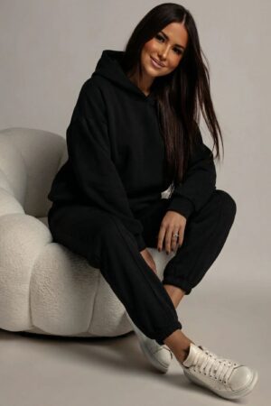 ΣΕΤ ΦΟΡΜΕΣ ΜΠΛΟΥΖΑ ΜΕ ΚΟΥΚΟΥΛΑ ΚΑΙ ΠΑΝΤΕΛΟΝΙ ΜΕ ΛΑΣΤΙΧΟ - ΜΑΥΡΟ