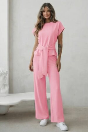 ΣET ΠΑΝΤΕΛΟΝΙ ΚΑΙ ΜΠΛΟΥΖΑ ΜΕ ΔΕΣΙΜΟ ΣΤΗ ΜΕΣΗ - ΡΟΖ