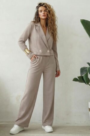 ΣΕΤ BLAZER ΚΑΙ ΠΑΝΤΕΛΟΝΙ JERSEY - ΠΟΥΡΟ