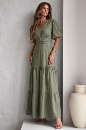 ΦΟΡΕΜΑ MAXI ΜΕ BALLOON ΜΑΝΙΚΙΑ - ΧΑΚΙ