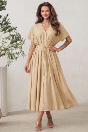 ΦΟΡΕΜΑ MIDI ΑΕΡΙΝΟ ΣΕΜΙΖΙΕ ΜΕ ΖΩΝΗ - ΜΠΕΖ