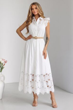 ΦΟΡΕΜΑ MIDI ΜΕ ΚΙΠΟΥΡ ΛΕΠΡΟΜΕΡΕΙΕΣ - ΛΕΥΚΟ