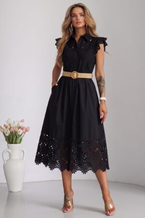 ΦΟΡΕΜΑ MIDI ΜΕ ΚΙΠΟΥΡ ΛΕΠΡΟΜΕΡΕΙΕΣ - ΜΑΥΡΟ