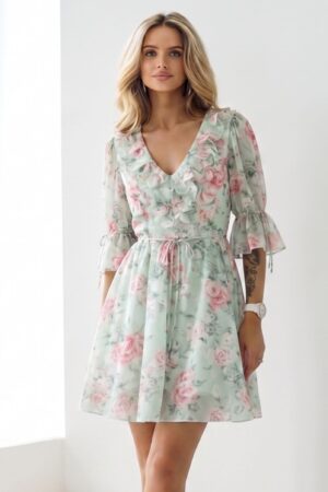 ΦΟΡΕΜΑ MΙNI FLORAL ΜΕ ΖΩΝΗ - ΒΕΡΑΜΑΝ