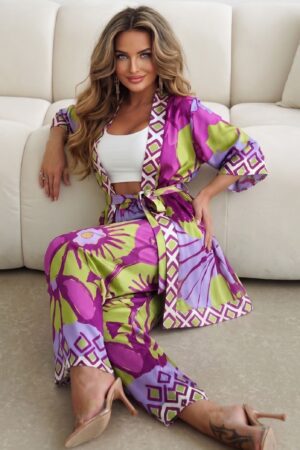 ΣΕΤ ΣΑΤΕΝ ΤΟΥΝΙΚ ΚΑΙ ΠΑΝΤΕΛΟΝΑ BOHO - ΜΩΒ